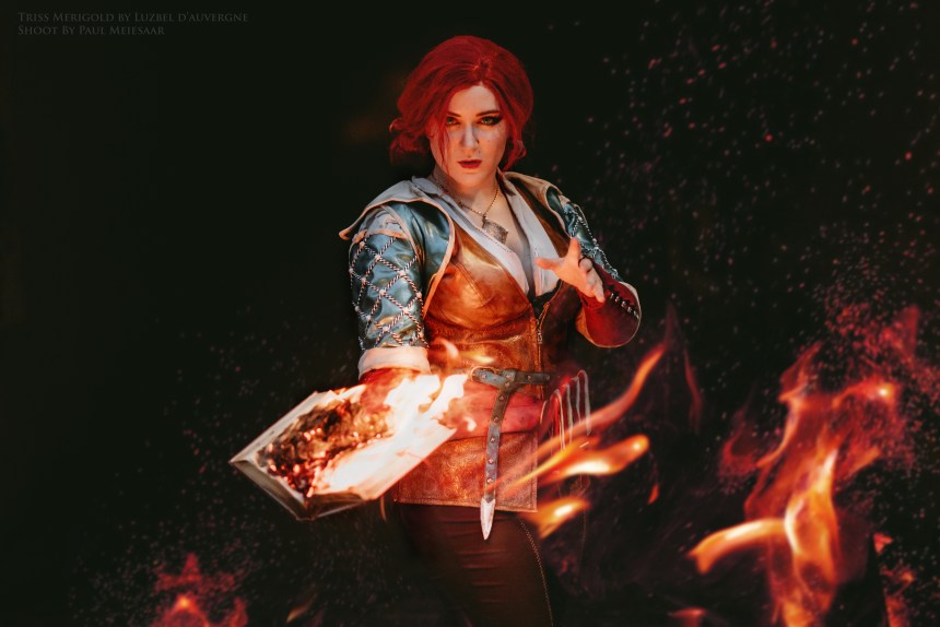 Shoot by Paul Meiesaar - Triss cosplay by Luzbel d'Auvergne